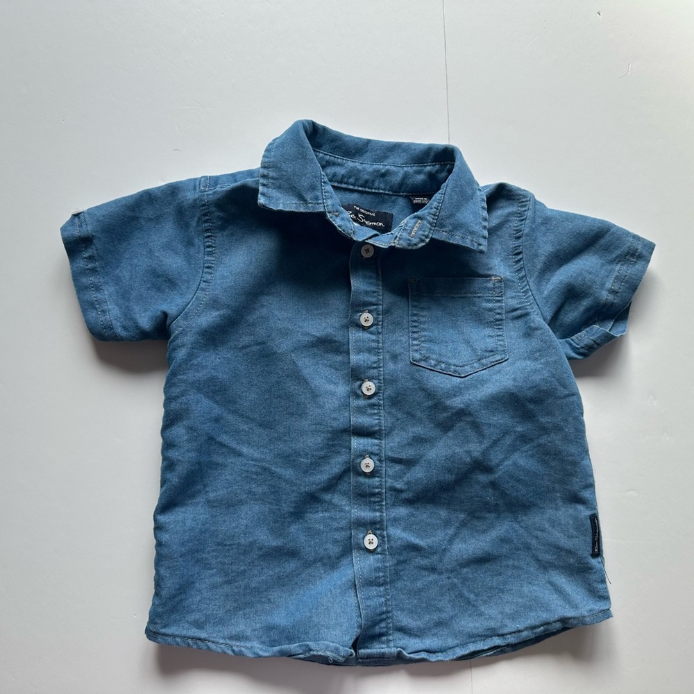 4/20$ Ben Sherman Kids Toddler Button Down Shirt size 3T
